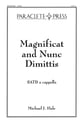 Magnificat and Nunc Dimittis SATB choral sheet music cover